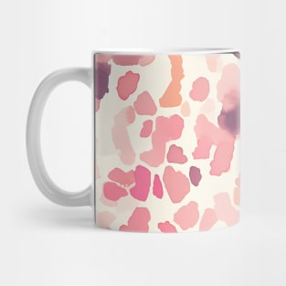 Pink Leopard Pattern Animal Print Mug